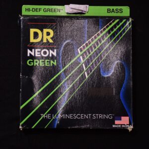 Dr neon green bass strings